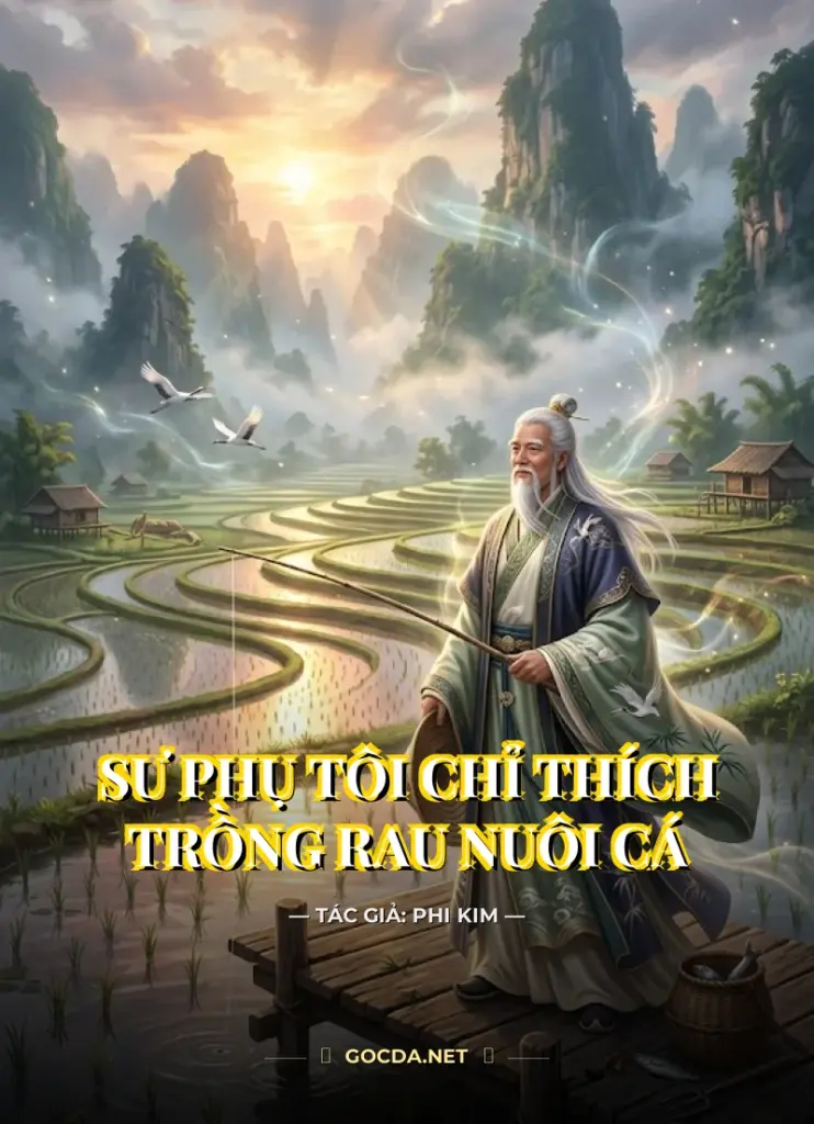 Sư phụ tôi chỉ thích trồng rau nuôi cá