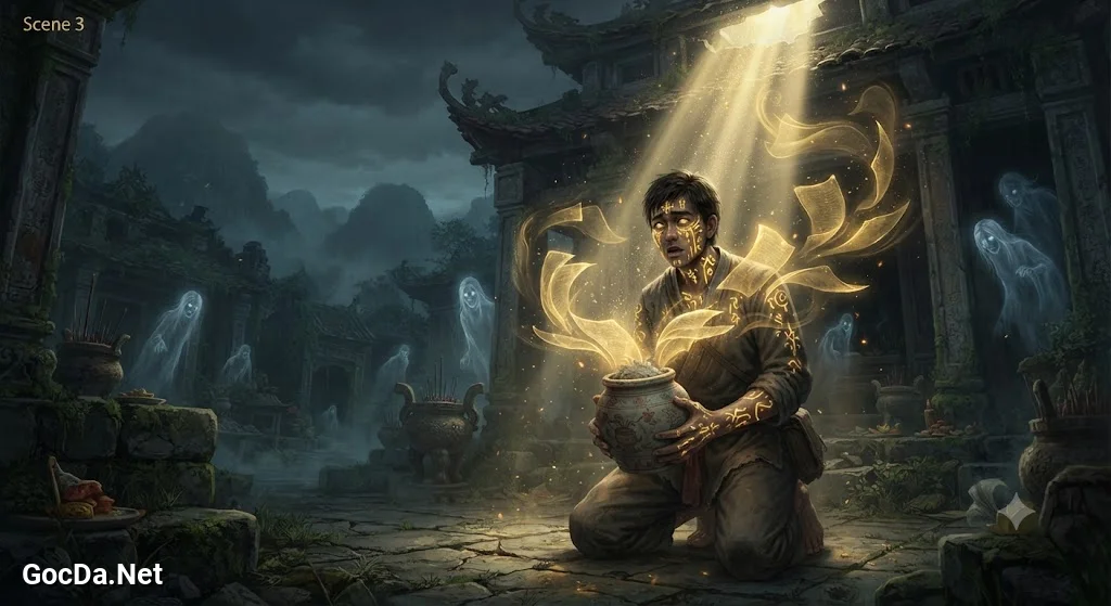 Sổ Tay Bắt Ma Của Kẻ Gom Xác Chương 15: Nét chữ của người đã khuất - Ảnh 3 Truyện Sổ Tay Bắt Ma Của Kẻ Gom Xác - Nét chữ của người đã khuất - Ảnh minh họa phân cảnh 3