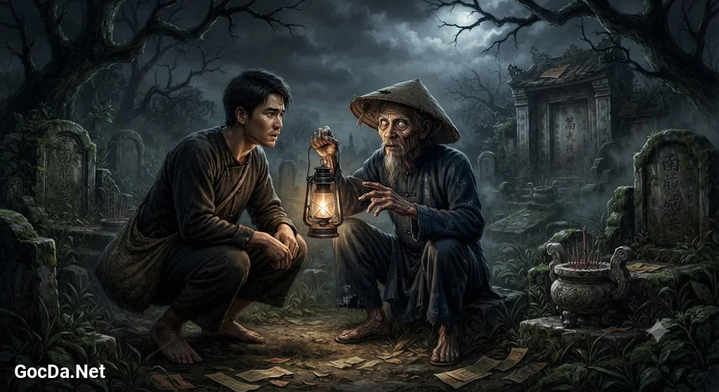 Sổ Tay Bắt Ma Của Kẻ Gom Xác Chương 20: Cuộc gặp gỡ ở nghĩa trang Truyện Sổ Tay Bắt Ma Của Kẻ Gom Xác - Cuộc gặp gỡ ở nghĩa trang - Ảnh minh họa phân cảnh 1