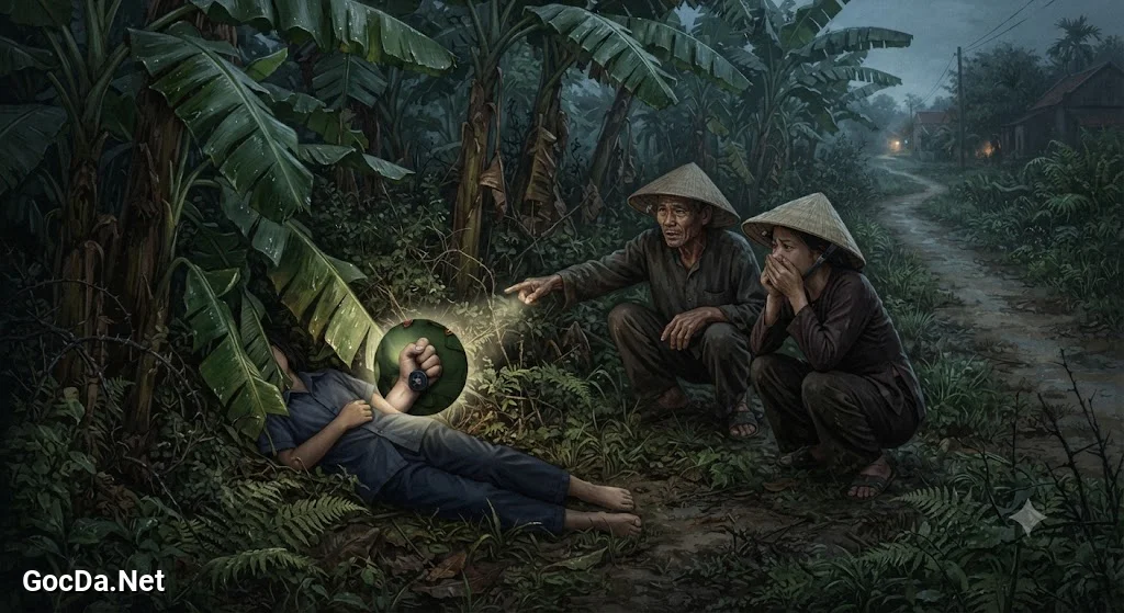Truyện Sổ Tay Bắt Ma Của Kẻ Gom Xác - Xác chết trong bụi chuối - Ảnh minh họa phân cảnh 2