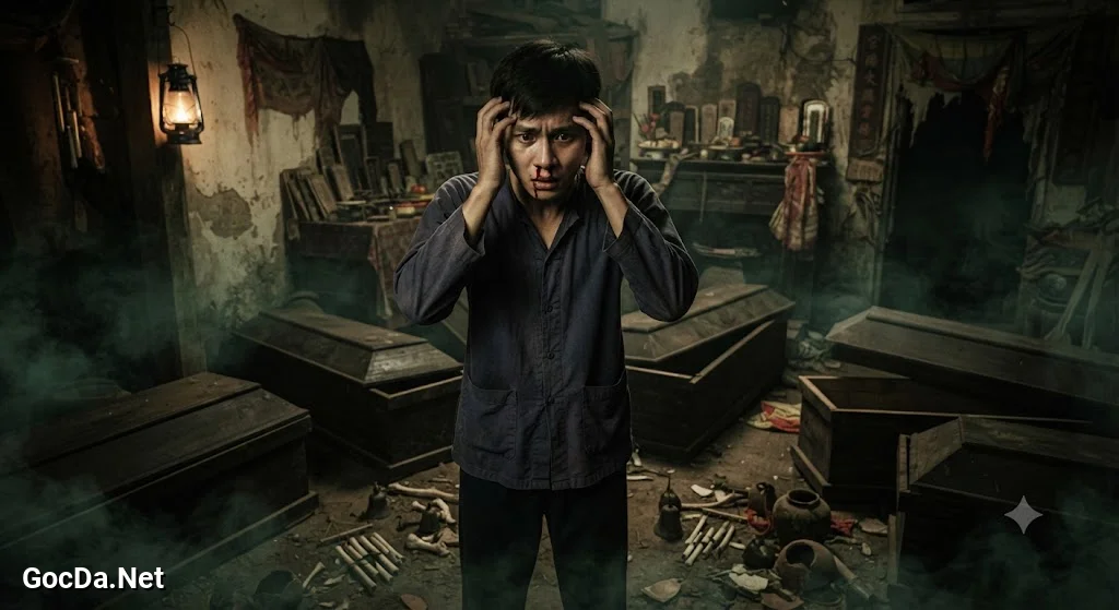 Truyện Sổ Tay Bắt Ma Của Kẻ Gom Xác - Quỷ oán sông Đỏ trỗi dậy - Ảnh minh họa phân cảnh 3